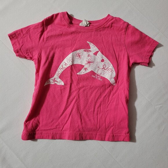 Rabbit Skins Used VGUC size 2 shirt Santa Cruz. Mixed Bin Z26 - Picture 1 of 2